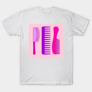 Comb and brush 1 T-Shirt